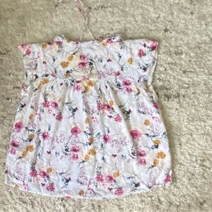 Buffalo David Bitton Floral  Blouse - Pink, Yellow, White